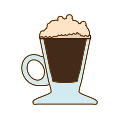 beverage coffee related icons image vector illustration design 