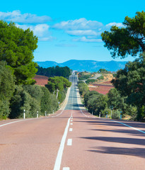 Spain country road