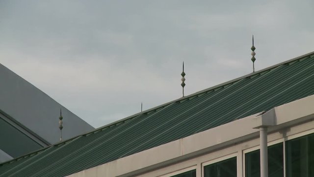 Lightning Rods or Air Terminals on Roof