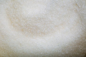 Close up of white sugar