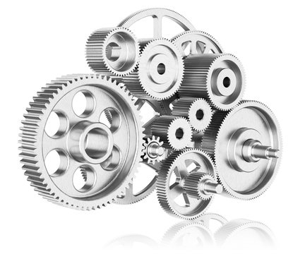 Mechanism of gears.