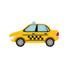 Taxi cab transport icon vector illustration graphic design