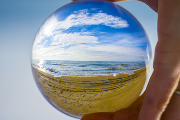 Glass ball. The fate of the planet Earth in human hands