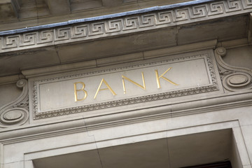 Bank Sign