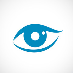 Human eye vector icon