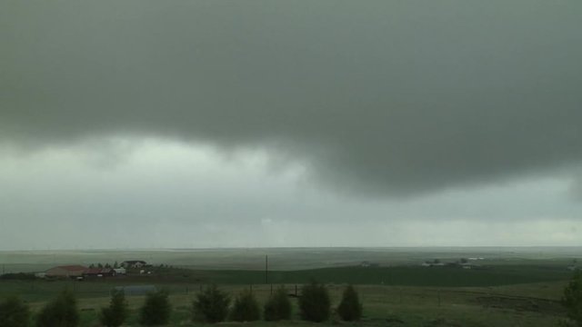 Thunderstorm Gust Front Blows By