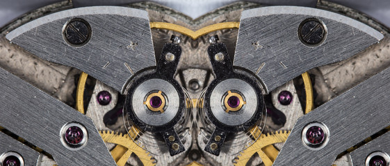 mix of old clockwork mechanical watches, high resolution and detail