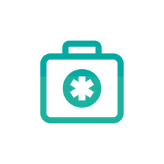 Medical healthcare service icon vector illustration graphic design