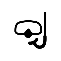 snorkel icon illustration
