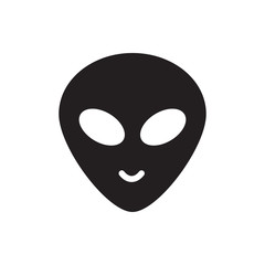 alien head icon illustration
