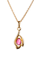 necklace with pendant - 134563688