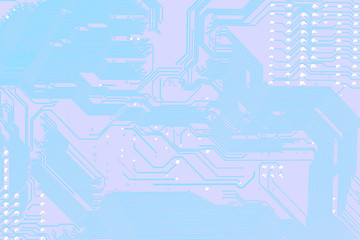 Circuit board. Electronic computer hardware technology. Motherboard digital chip. Tech science...