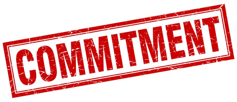 commitment square stamp