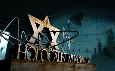 Holocaust memorial day symbol