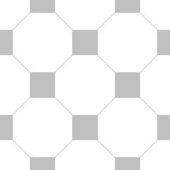 Editable Seamless Geometric Pattern Tile with Octagon and Square Shape