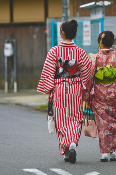 Traditional Wear Japanese Woman