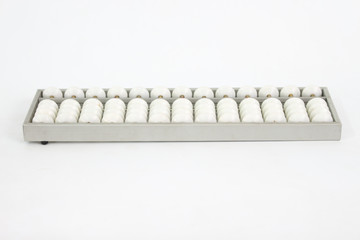 Abacus on a white background
