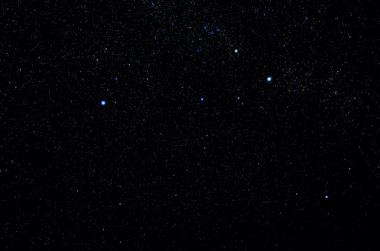 Fototapeta Stars and galaxy outer space sky night universe background  