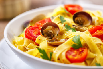 Seafood Tagliatelle