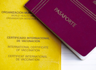 International certificate of vaccination and passport