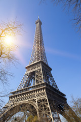 Fototapeta na wymiar Tour Eiffel. France, Paris