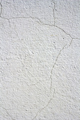 white cracked wall texture for background
