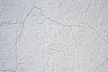 white cracked wall texture for background