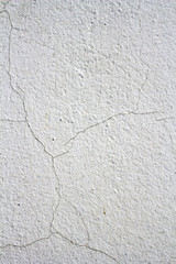 white cracked wall texture for background