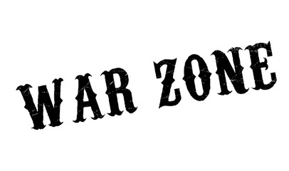 War Zone rubber stamp. Grunge design with dust scratches. Effects can be easily removed for a clean, crisp look. Color is easily changed.