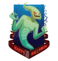 Vector dark blue card 