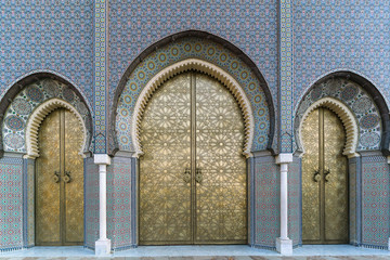 golden door of dar el makhzen,morocco

