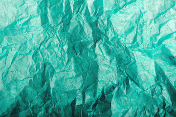 green  tissue paper texture for background