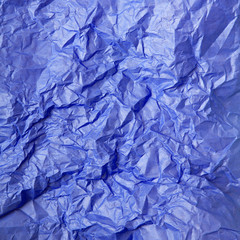 blue tissue paper texture for background