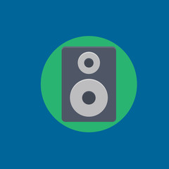 woofer icon flat disign