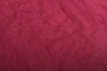 red  linen texture for background