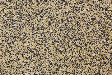 Black-yellow playground soft rubber surface