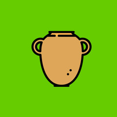 hebrew icon flat disign