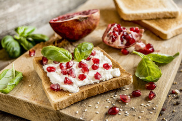 healthy delicious breakfast