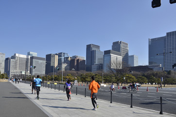 皇居ランニング