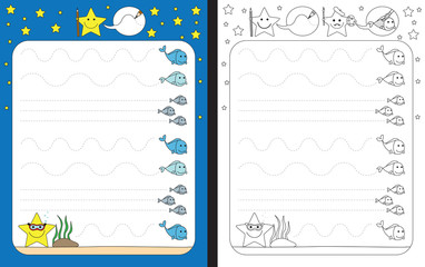 Preschool worksheet
