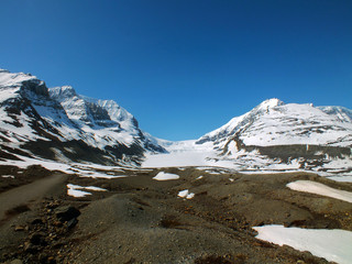 Athabasca Glacier at Columbia Icefield, Canada