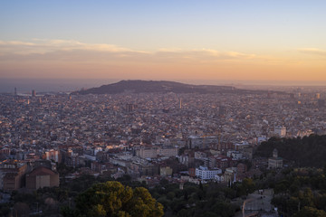 Fototapeta na wymiar Barcelona City, Spain