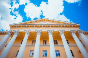 Fototapeta premium Sollege building Russian Pedagogical University