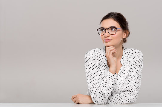 Young Woman Thinking