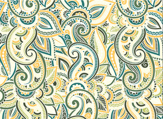 Abstract background is made up of multi-colored patterns.Vector