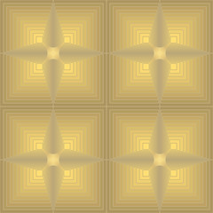 vector golden  seamless  geometric pattern
