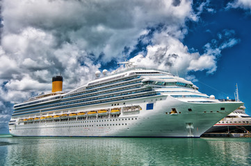 Big cruise luxury ship 