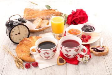 breakfast for valentine day
