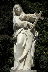 Obraz premium Convent Heiligenkreuz, Austria, Lower Austria, Southern Lower Au