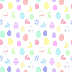 Easter seamless pattern